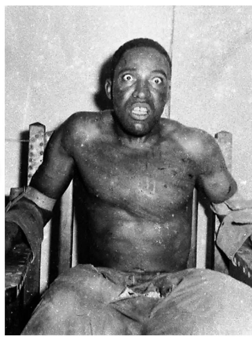 José Mesón in the Electric Chair