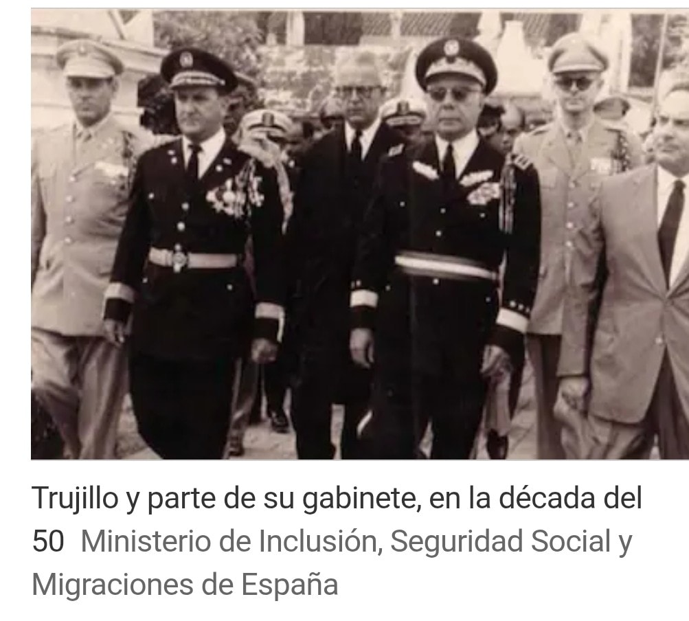 Trujillo and His Cabinet